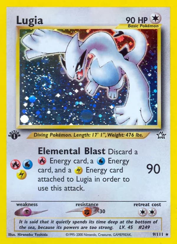 Lugia 9 from Neo Genesis