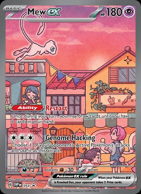 Mew ex 053 from Scarlet and Violet Promos