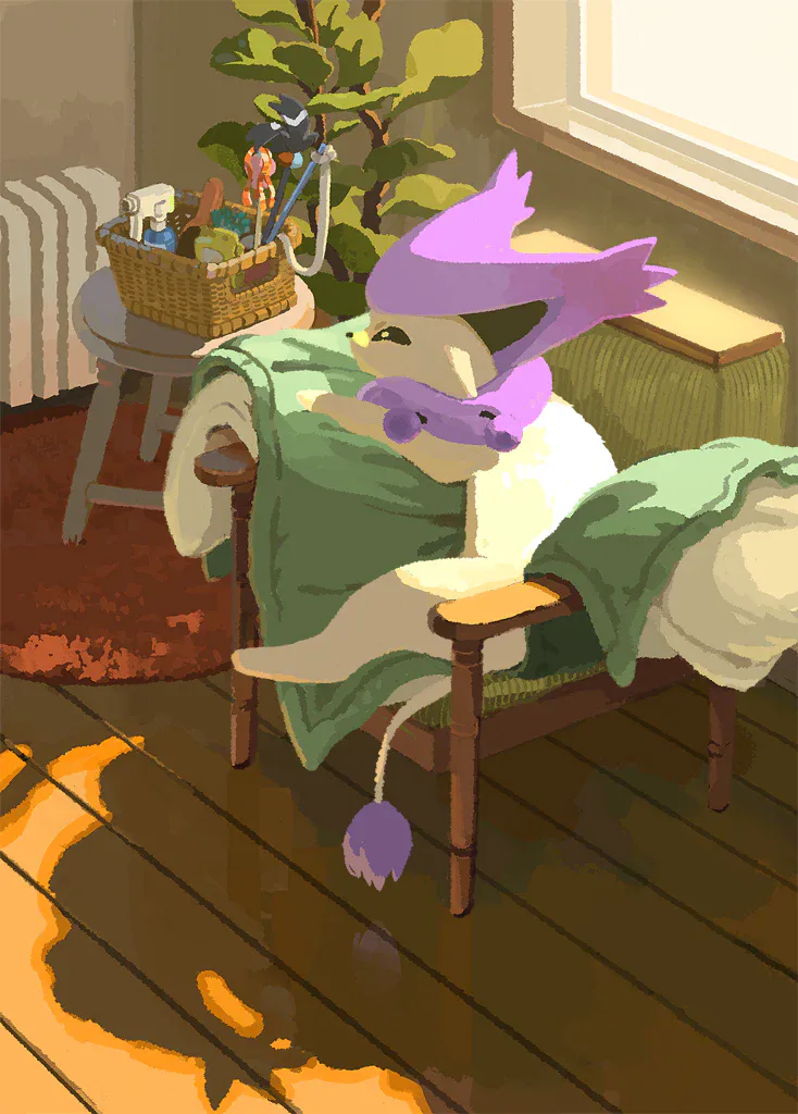 Delcatty artwork.