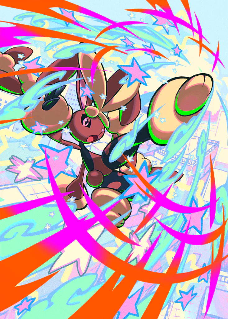 Mega Lopunny ex artwork.