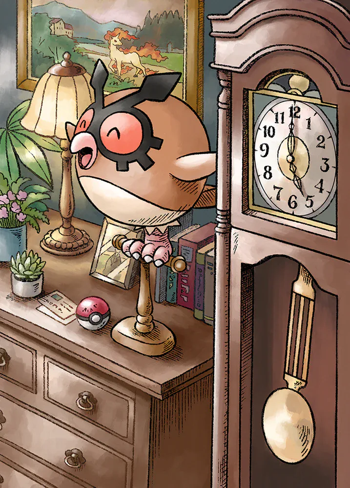 Hoothoot artwork.
