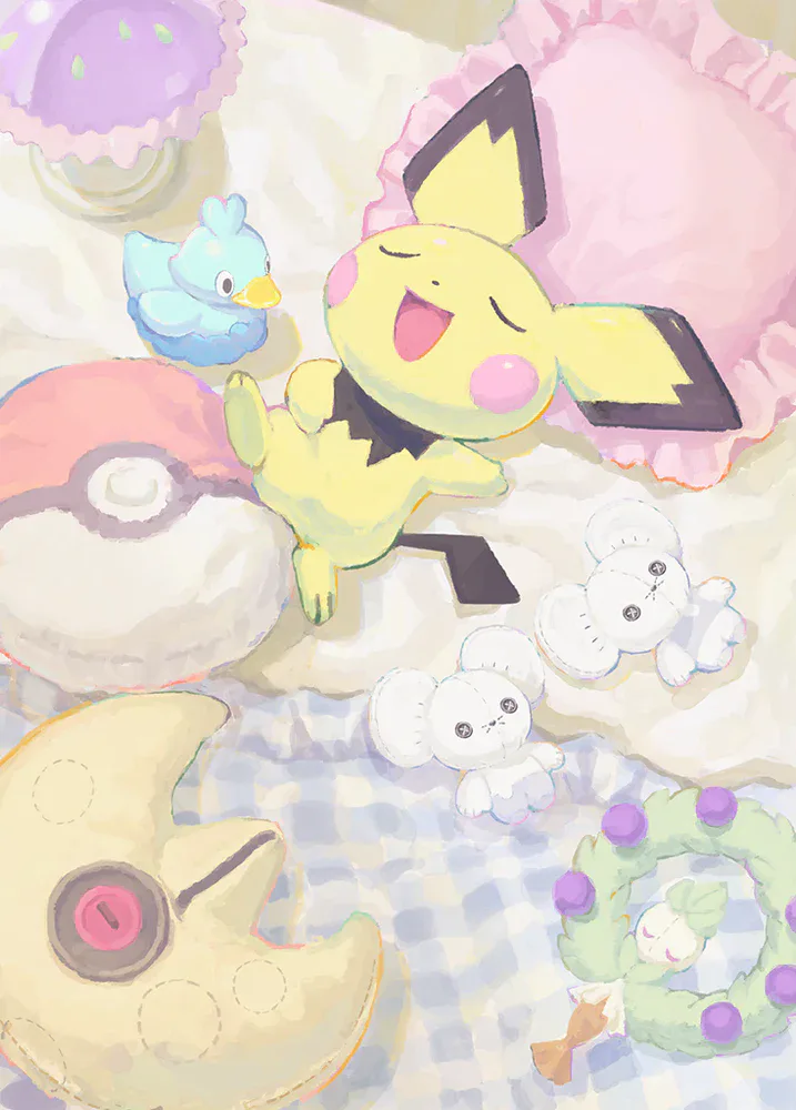 Pichu artwork.