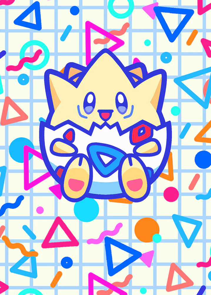 Togepi artwork.