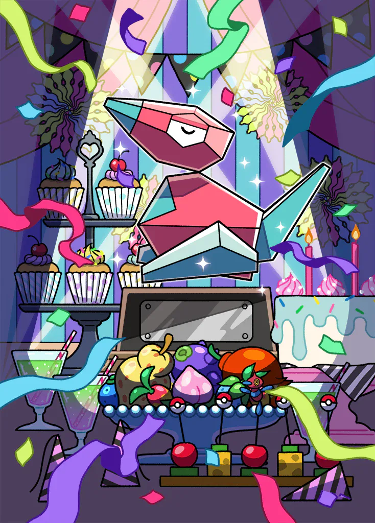 Porygon artwork.