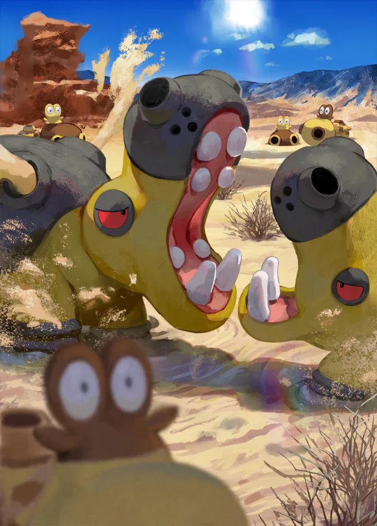 Hippowdon artwork.