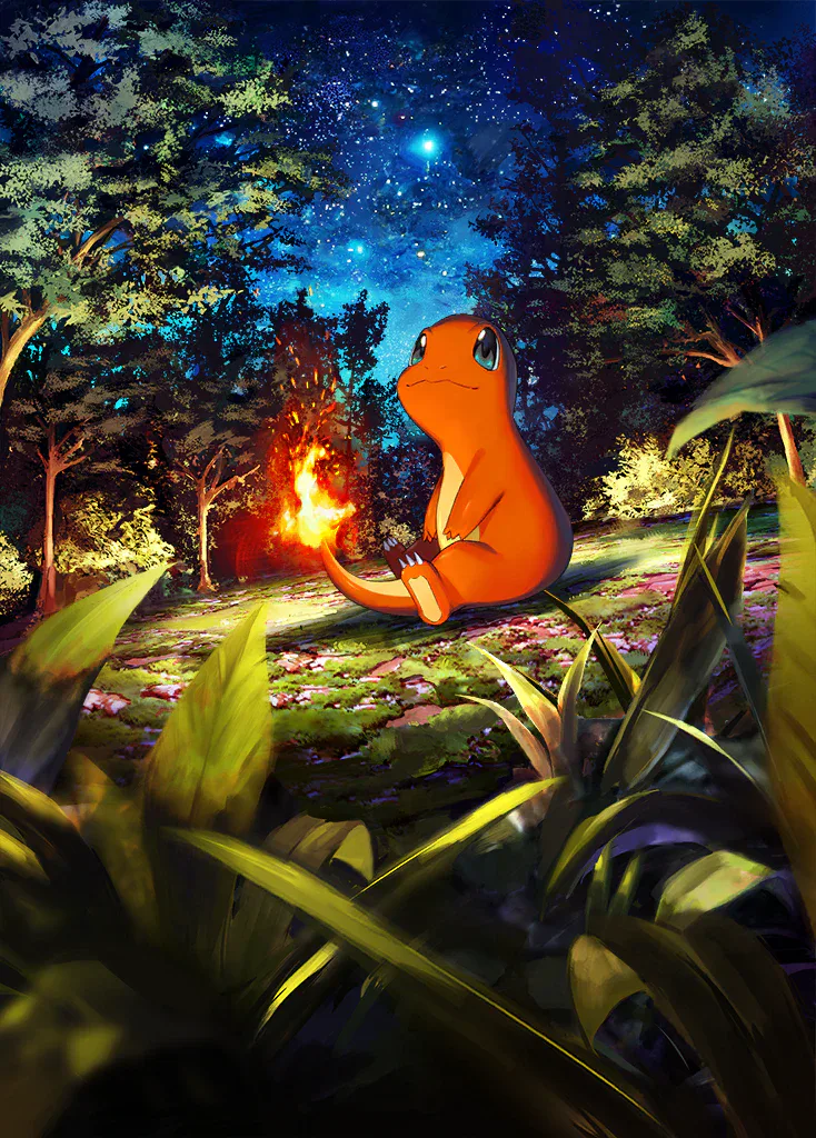 Charmander artwork.