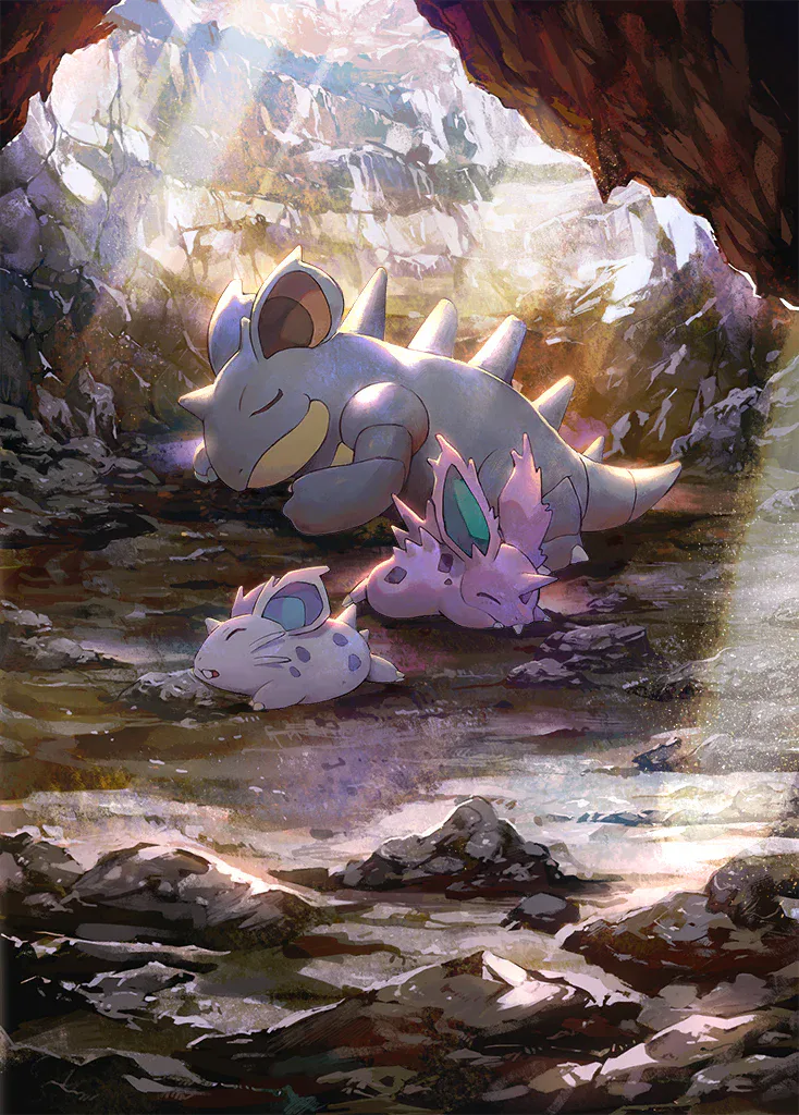 Nidoqueen artwork.