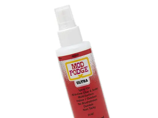 Mod Podge Satin Acrylic Sealer spray can