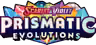 Prismatic Evolutions set logo for an Eevee and Eeveelution binder layout guide